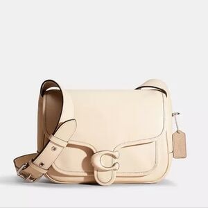 Coach Cream Tabby Messenger 26 Leather Shoulder Bag